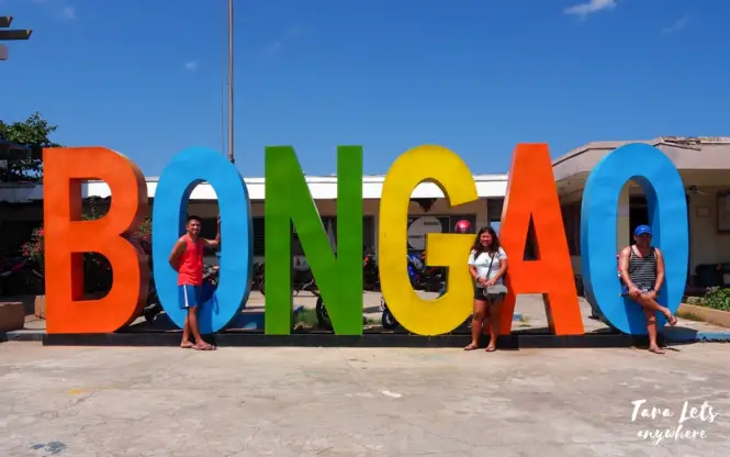 Bongao signage in Tawi-Tawi