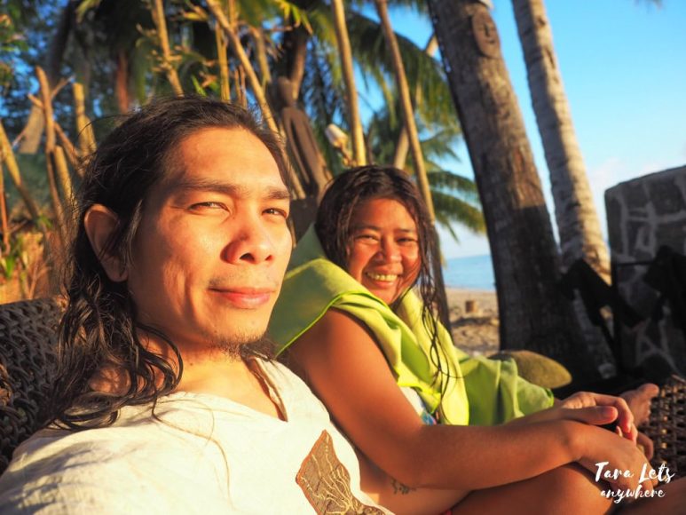 Couple shot in The Little House by the Beach