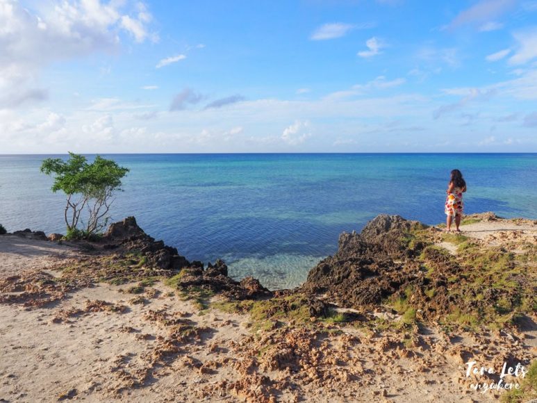 German Ruins cliff-diving spot in Bantayan Island, Cebu