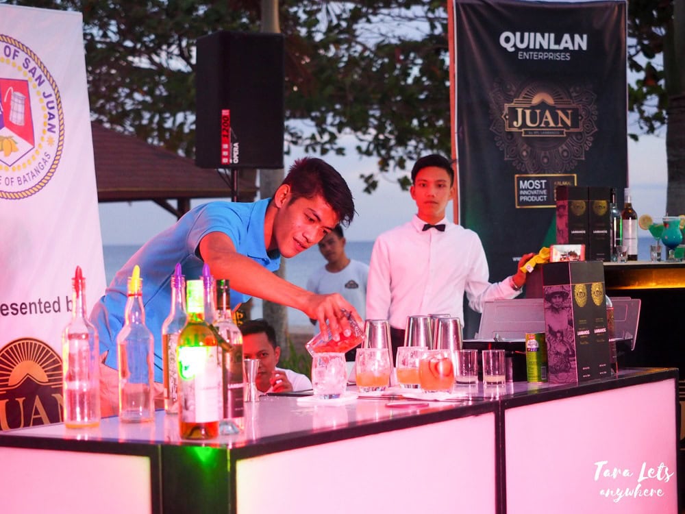 Lambayok Festival bartending competition