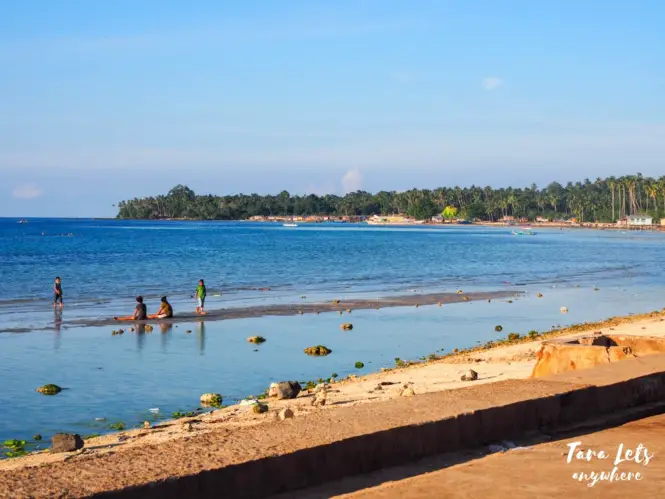 Mauboh Beach in Sulu