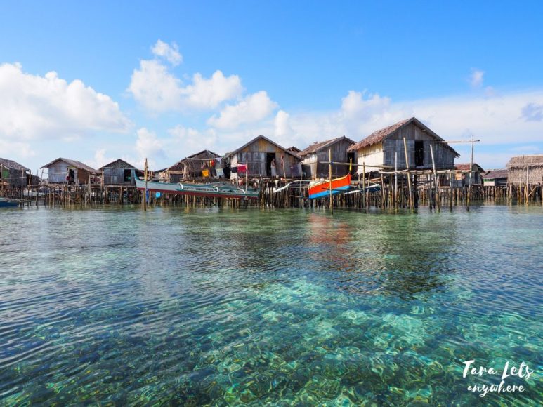 Stilt houses in Sulu