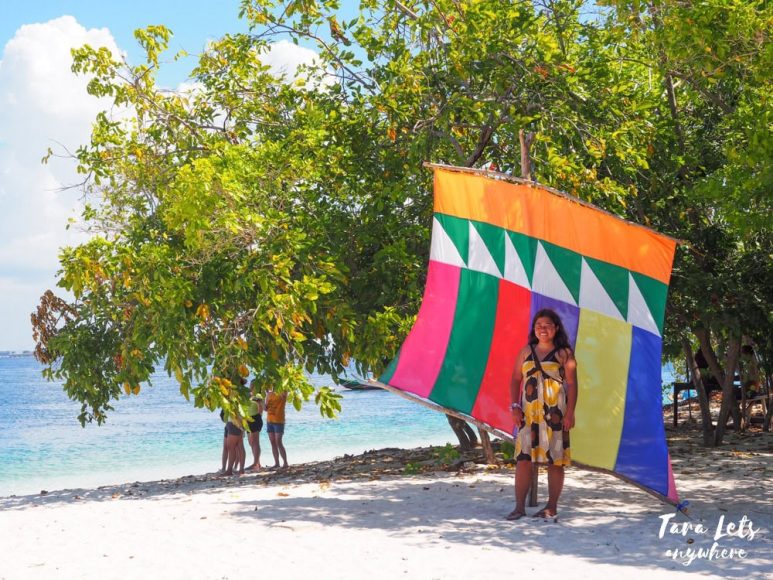 Zamboanga's Pink Beach - traditional vinta