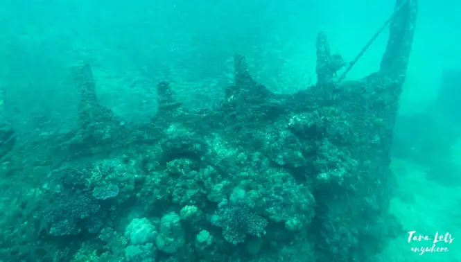 Malapascua Japanese shipwreck