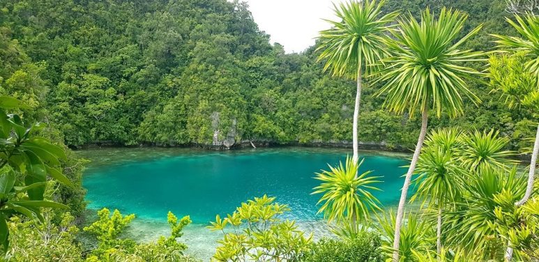 Pangabangan Pool in Libjo, Dinagat Island