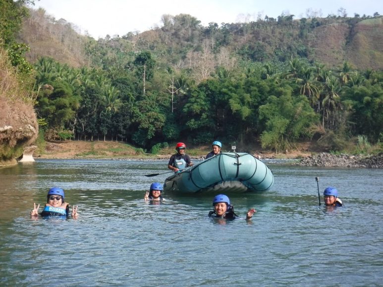 Swimming area in Cagayan River