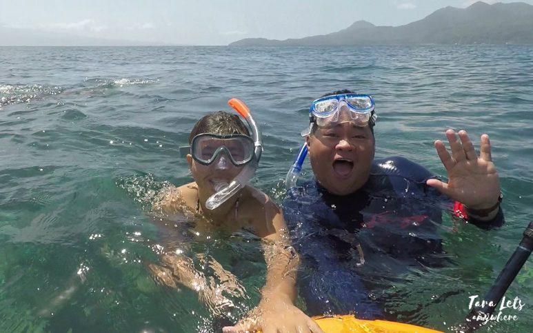 Kat and Joemar in Mantigue Island