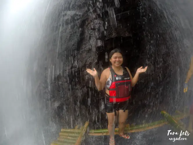 Rafting in Tinago Falls in Iligan
