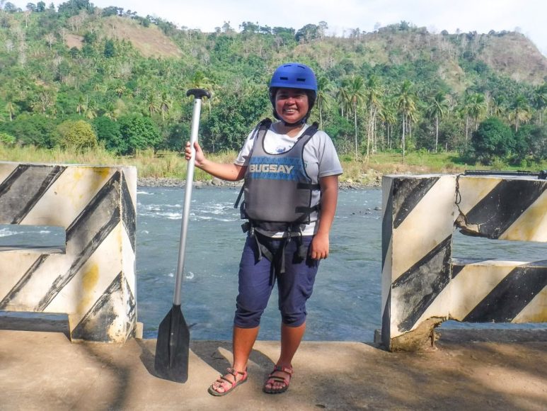 Kat in Cagayan River