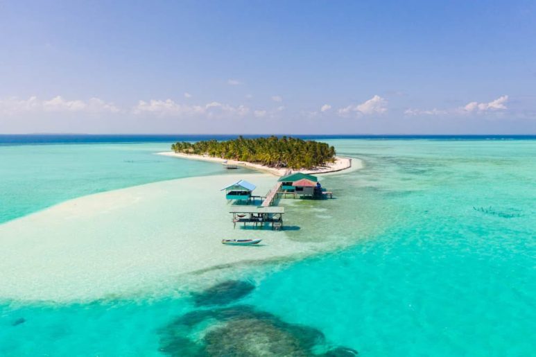 Onuk Island in Balabac, Palawan