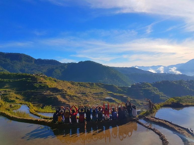 Group shot in Maligcong Rice Terraces