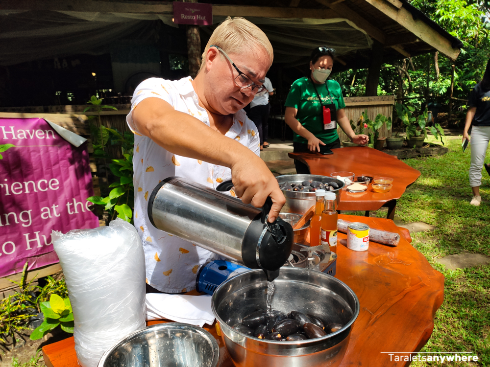 Food demo in The Pili Haven