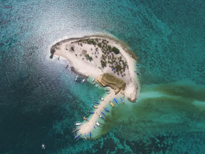 Tinalisayan Island in Burias group of islands, Masbate