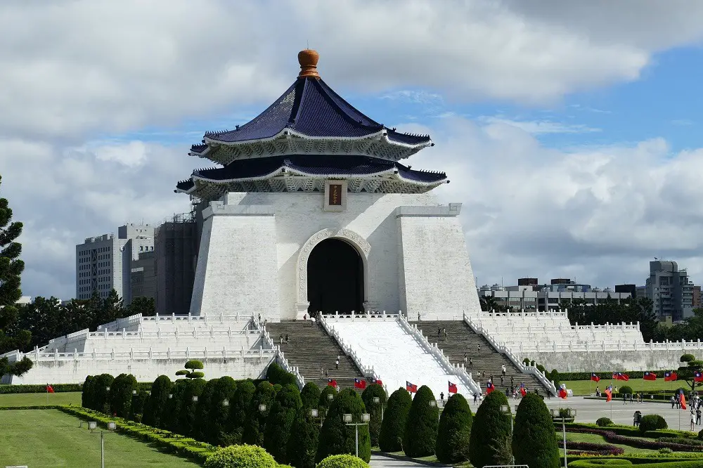 Chiang Kai Shek Memorial Hall in Taipei