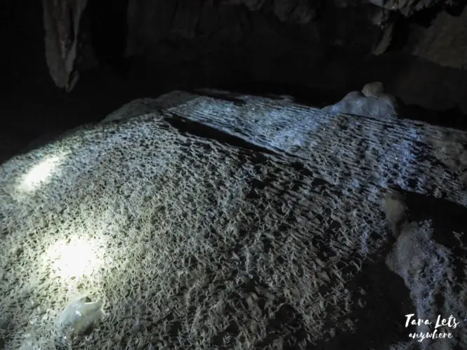 Formations in Diamond Cave in Quirino