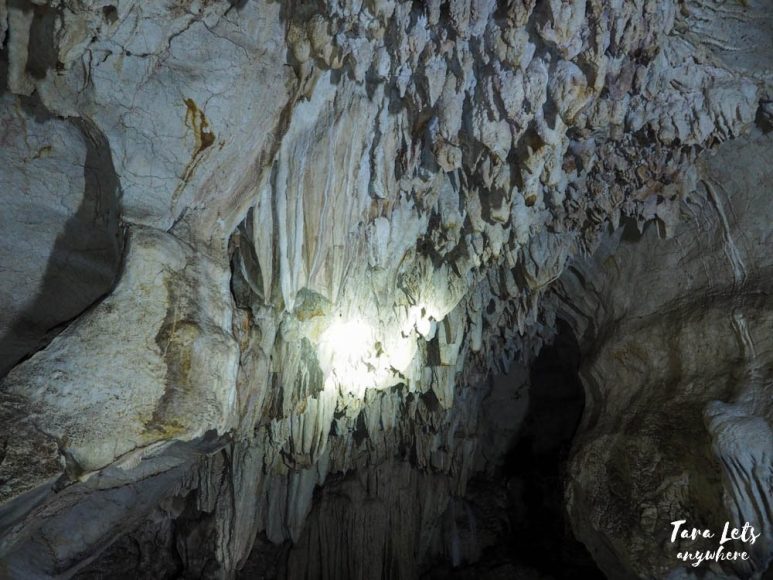Stalactites in Diamond Cave in Quirino