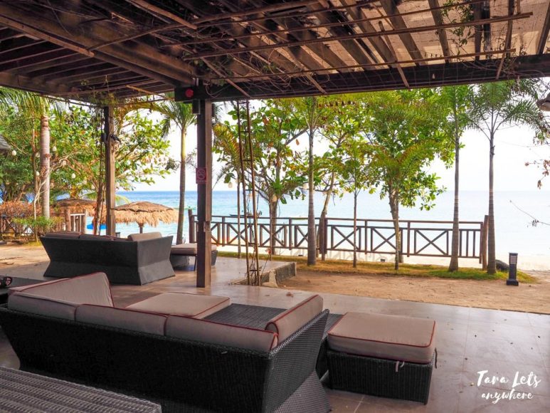 Sabangan Beach Resort - beachfront view