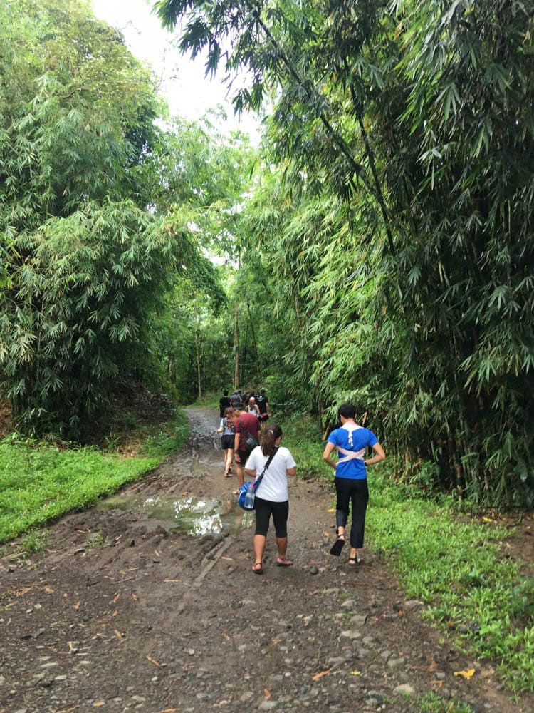 Trek to Ganano Falls