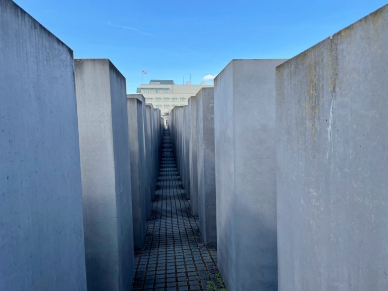 Dark tourism site - Holocaust Memorial, Berlin
