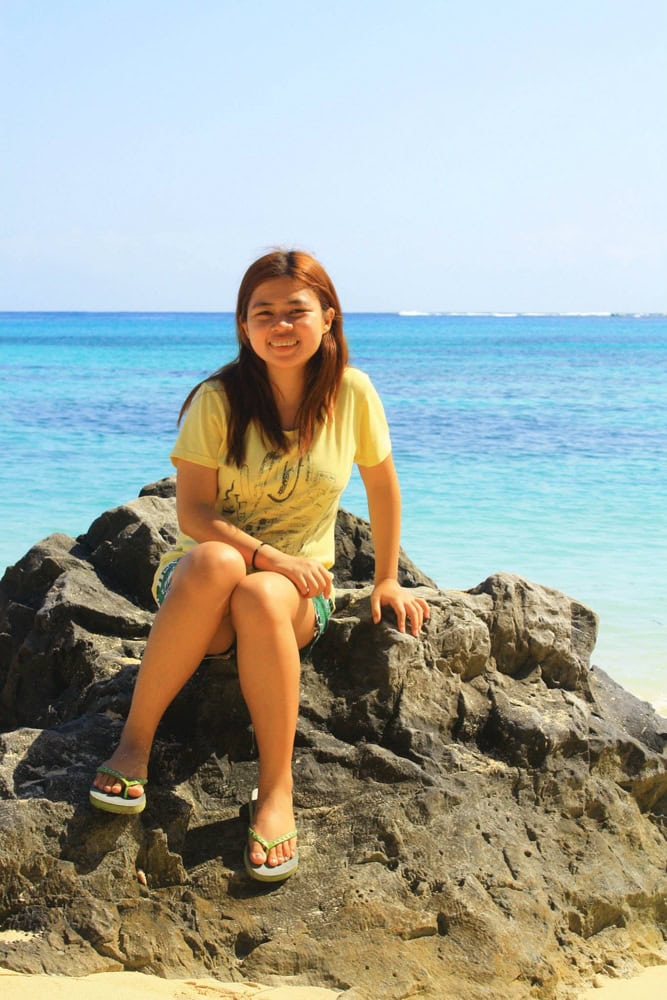 Kat in Anguib Beach
