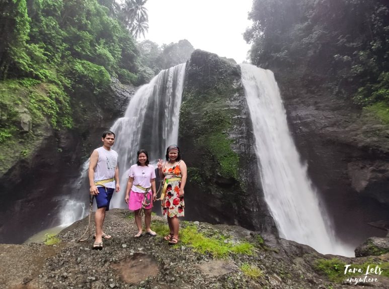 Group shot at Naculo Falls