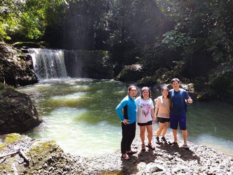 Kipot Falls in Cavinti, Laguna