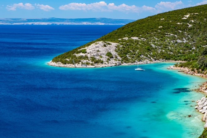 Rab Island in Croatia