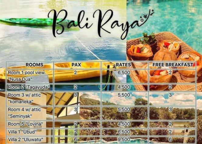 Baliraya Resort and Spa rates