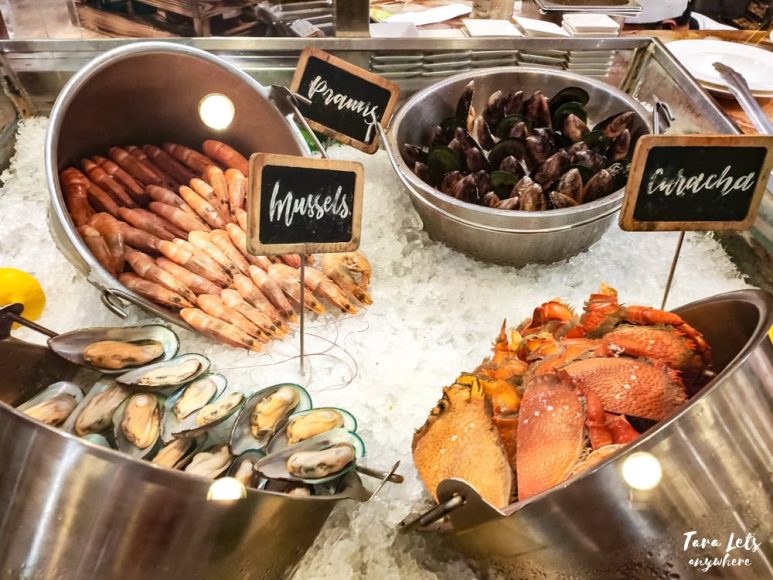 Marriott Cafe buffet in Manila Marriott Hotel