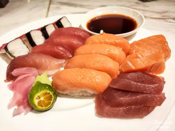 Marriott Cafe - sushi and sashimi