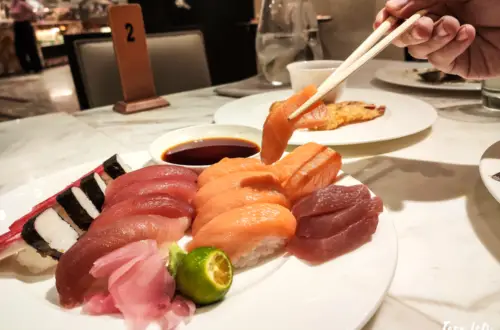Marriott Cafe - sushi and sashimi