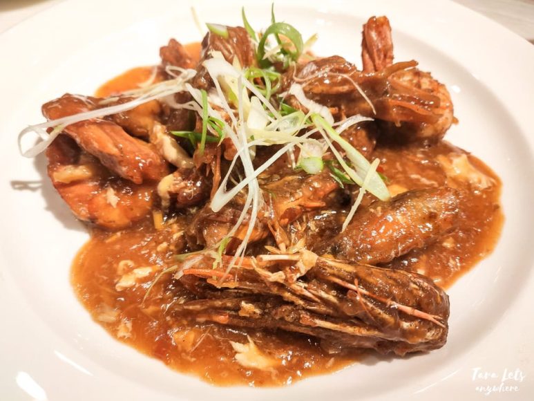 Marriott Cafe - tiger prawns