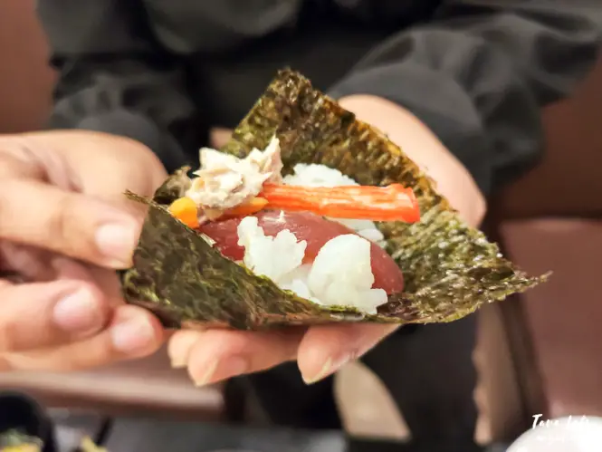 Suijin Japanese Restaurant - temaki sushi