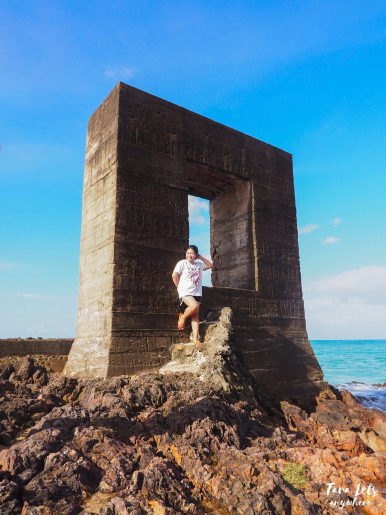 Ruins in Bato Beach in Polillo, Quezon