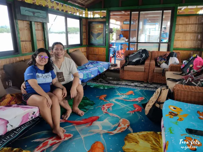 Couple shot at Calatagan floating house