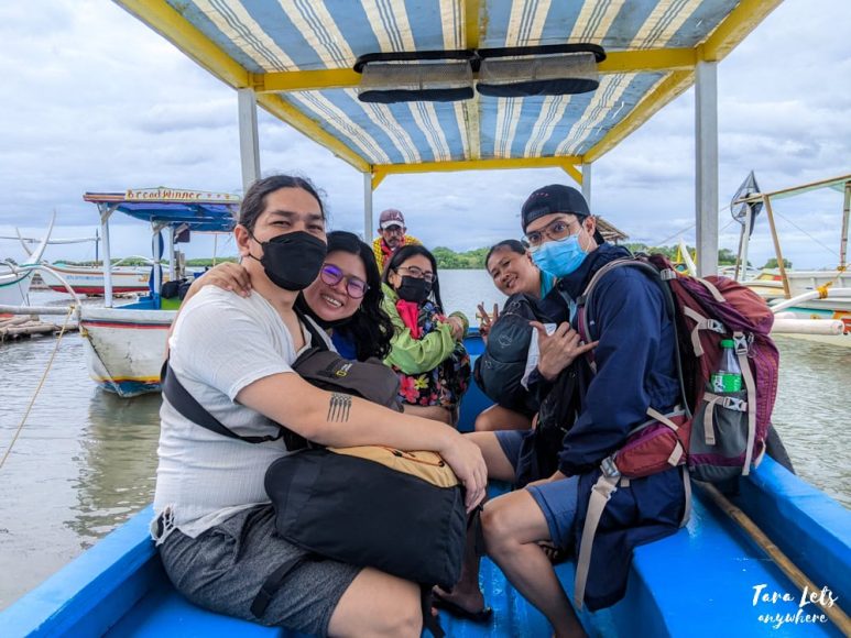 Group shot at Calatagan floating house