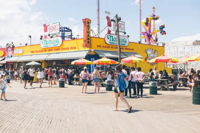 Nathan's in Coney Island