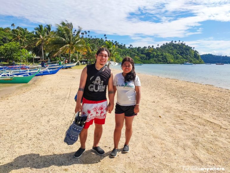Couple shot in Puerto Galera sandbar