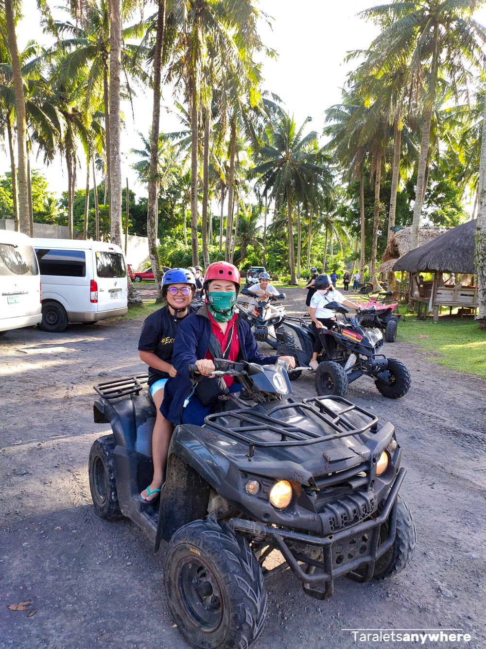 Kat and Kuya Mico at Mayon ATV ride