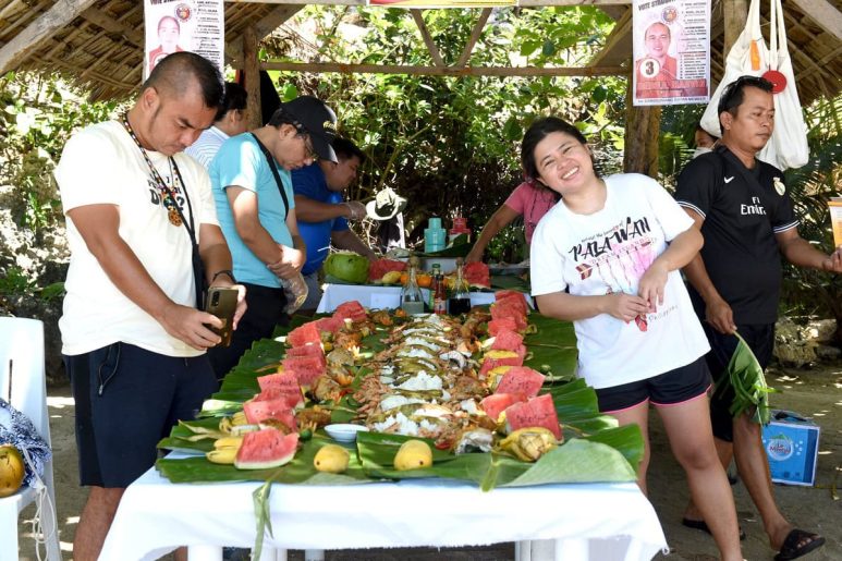Budol lunch at Halea Nature Park