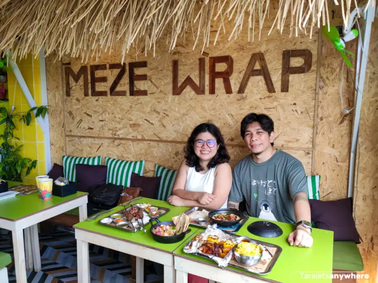 Meze Wrap - one of the best restaurants in Boracay | Boracay food trip