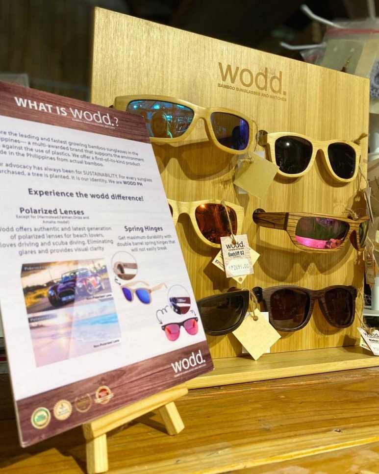 Filipino local gifts - bamboo sunglasses