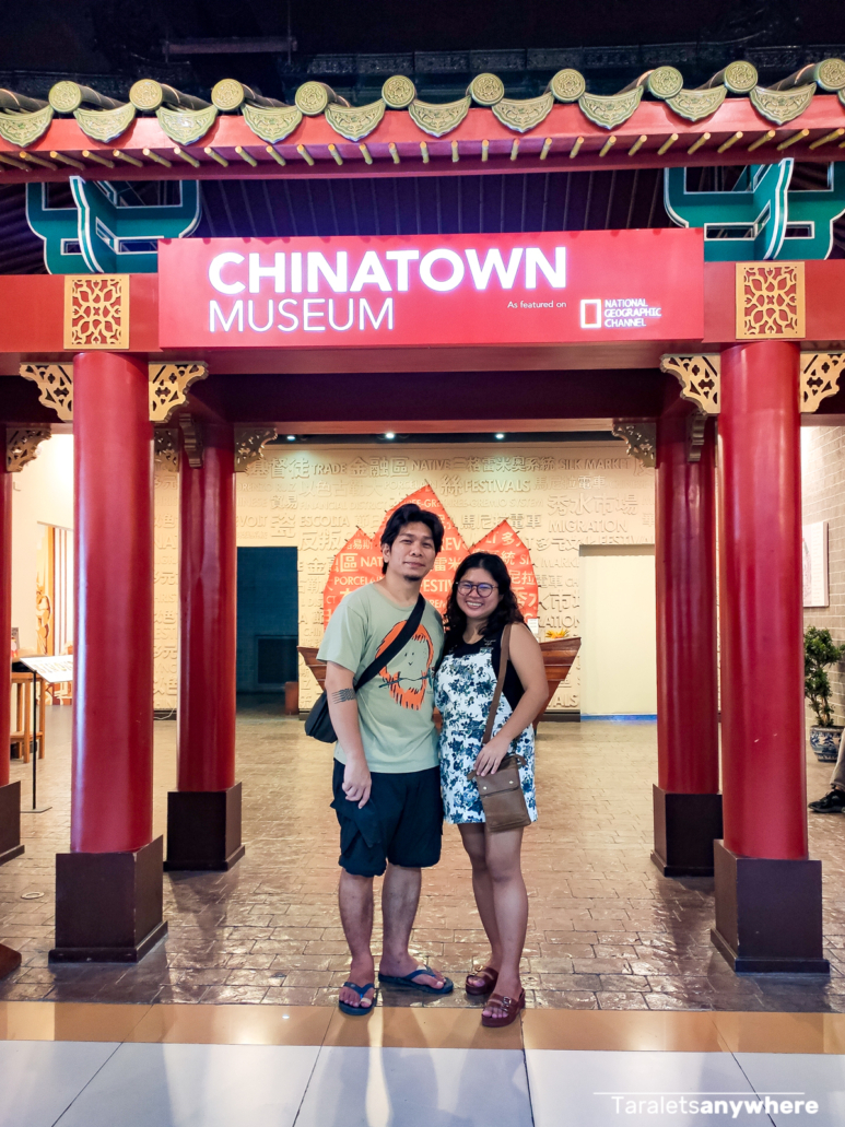 Couple shot in Chinatown Museum