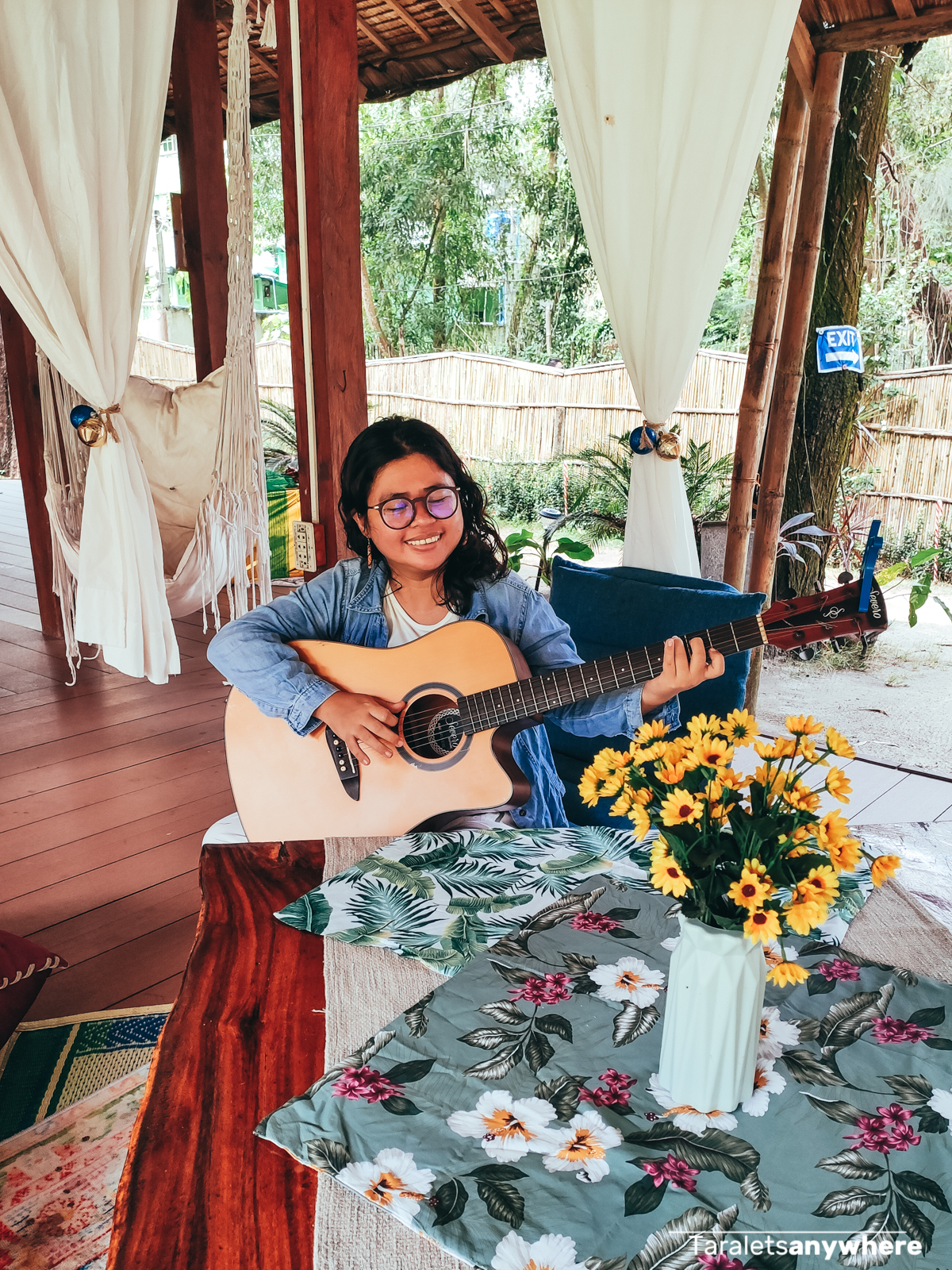 Kat in The Glamp Zambales