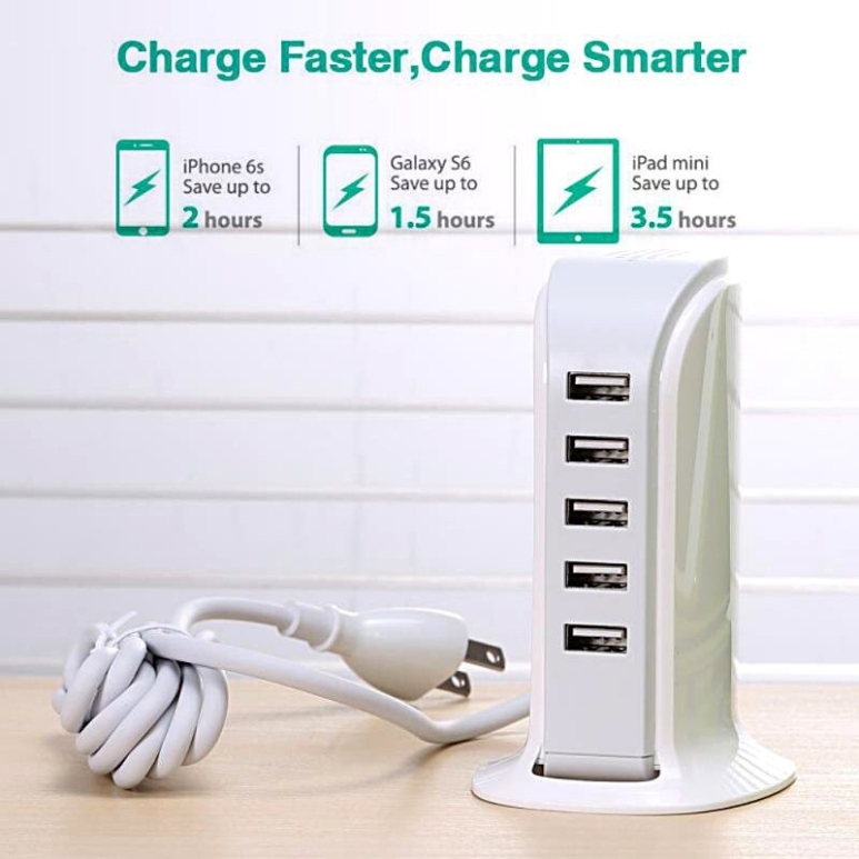 Gifts for Filipino travelers - multiport charger