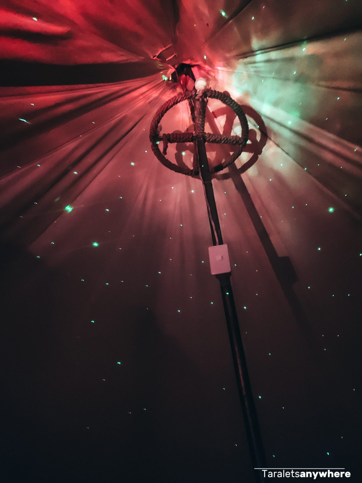 The Glamp Zambales - night lights