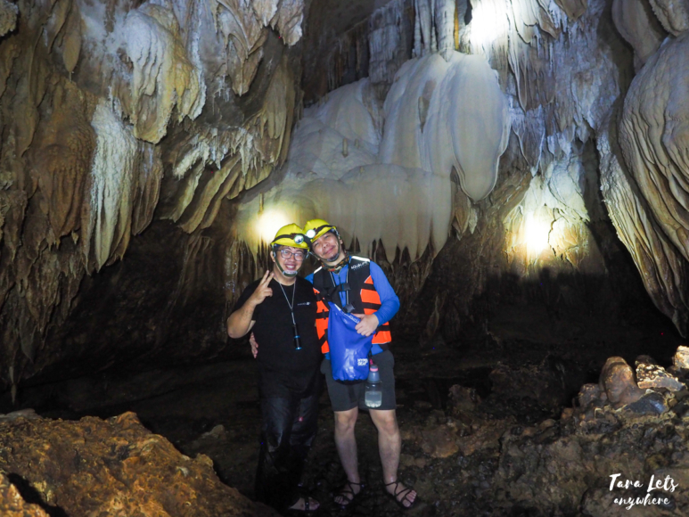 Hali and Peng in Capisaan Cave