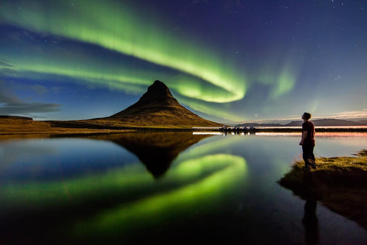 Northern lights in Iceland