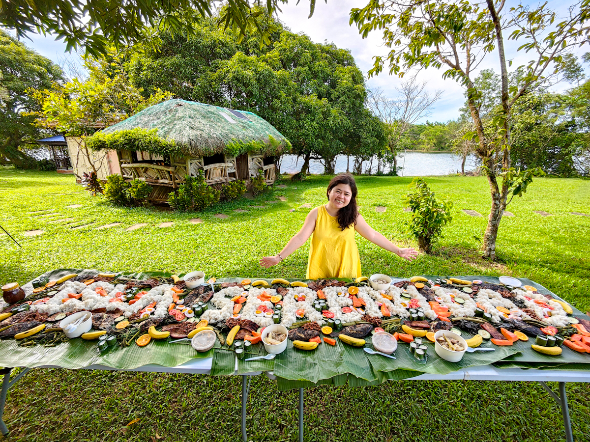 Boodle fight in Serenidad Leisure Hub