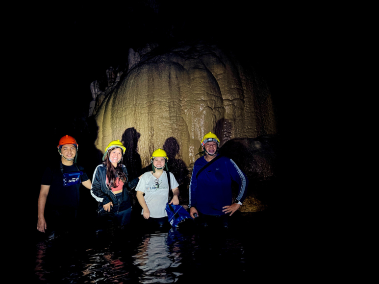 Group shot in Cavinti Cave